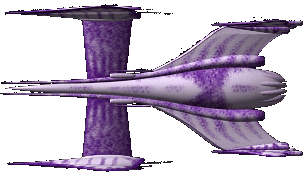 Minbari Flyer Top View